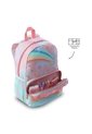 Morral Para Niña Rainbow Star Mediano Diseño De Arcoíris de Totto