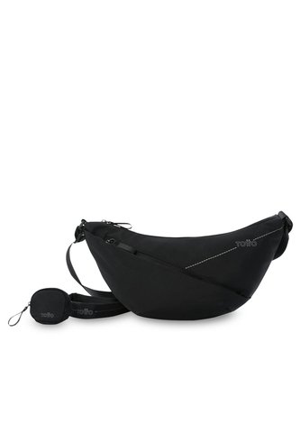 Bolso Para Mujer Suzuka Tipo Crossbody Pequeño Negro Totto