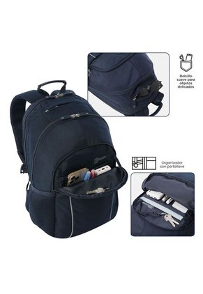 Morral Universitario Porta PC 15.4" Cambri 2.0 Azul Unisex