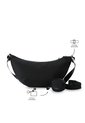 Bolso Para Mujer Suzuka Tipo Crossbody Pequeño Negro de Totto