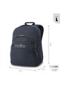 Morral Universitario Acuarela Ecole Solid Porta PC 14