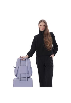 Morral Universitario Estambul Porta PC 14" Morado Mujer