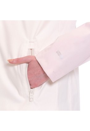 Chaqueta Impermeable Para Mujer Sally Rosada
