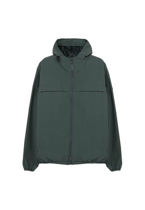 Chaqueta Rompevientos Para Hombre Ice Solid Verde