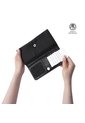 Billetera Para Mujer Adelaide 2 Con RFID Blocker Negra de Totto