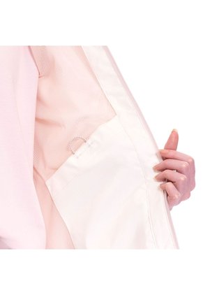 Chaqueta Impermeable Para Mujer Sally Rosada