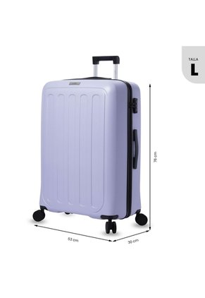 Maleta De Bodega 23 Kg Kaland Morado Para Mujer Totto