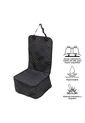 Protector De Carro Para Mascotas Silla Copiloto Jaunts Negro de Totto