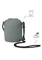 Bolso Para Hombre Riva Crossbody Pequeño Gris de Totto