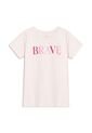 Camiseta Estampada Para Mujer Prime Manga Corta Rosada de Totto