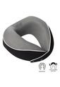Almohada De Viaje Memory Foam Plane Negra de Totto