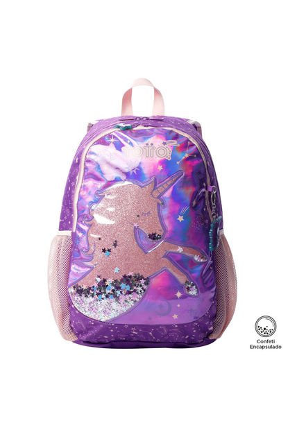 Morral Para Niña Unispace Grande Morado