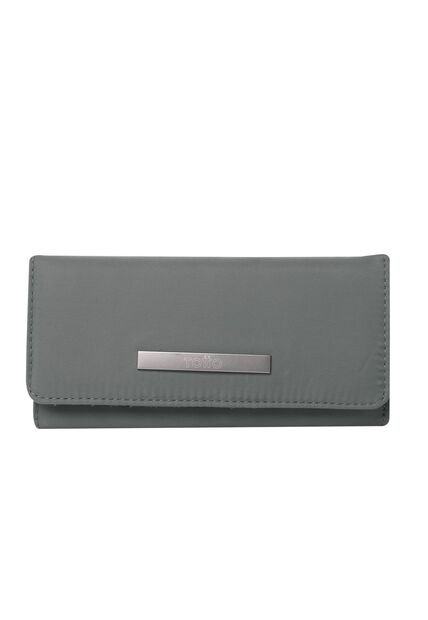 Billetera Adelaide 2 Con RFID Blocker Gris