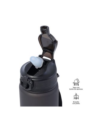 Botilito Deko 1 Litro Negro