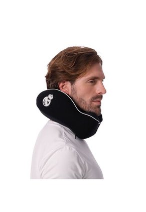 Almohada De Viaje Real Madrid Negra