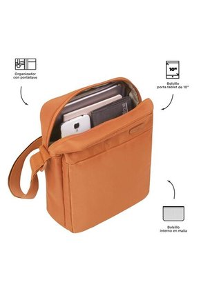 Bolso Crossbody Wyvi Con Porta Tablet De 10"