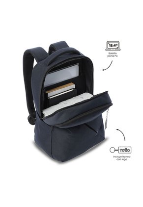 Morral Ejecutivo Porta PC 15.4" Osaka Azul Unisex