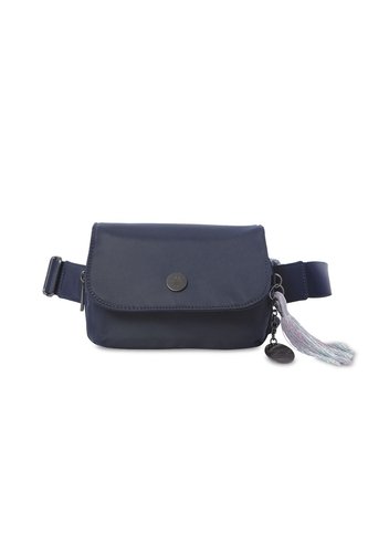 Riñonera Mujer Corneana Mediana Color Azul Totto