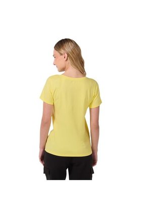 Camiseta Estampada Para Mujer Prime Amarilla
