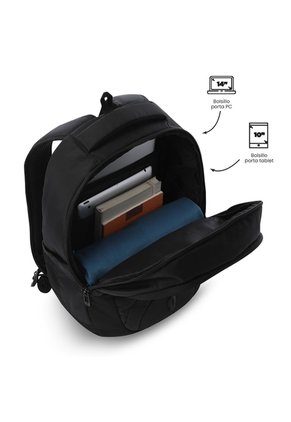 Morral Ejecutivo Porta PC 14" Codec L1 2.0 Negro Hombre