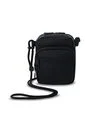 Bolso Para Hombre Riva Tipo Crossbody Pequeño Negro de Totto
