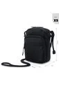 Bolso Para Hombre Riva Tipo Crossbody Pequeño Negro de Totto