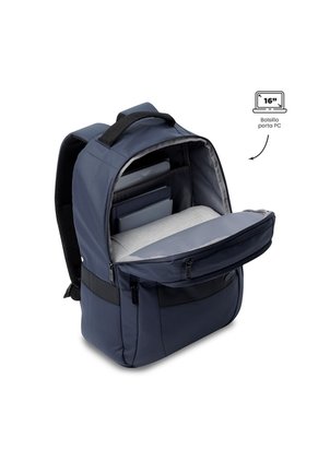 Morral Ejecutivo Porta PC 16" Wivetto 2.0 Azul Hombre