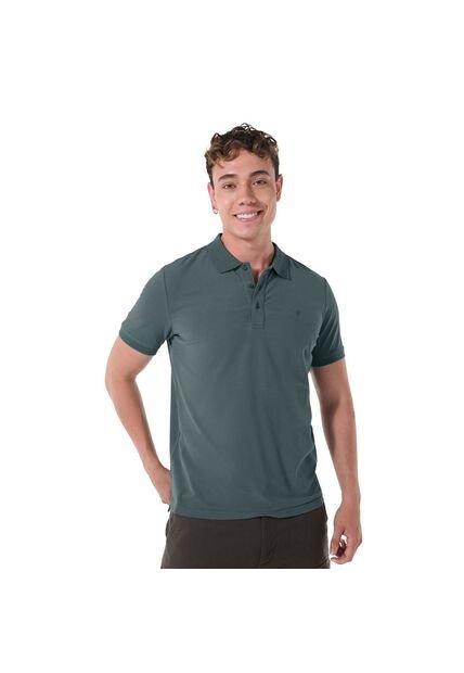Camisa Polo Youngpolo Para Hombre Verde