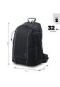 Morral Outdoor Summit 32 Pequeño Negro de Totto