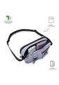 Bolso Para Mujer Spa Tipo Crossbody Pequeño Morado de Totto