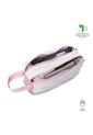 Cartuchera Escolar Grande Para Niña 2 Cuerpos Tex Blanca de Totto