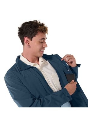 Chaqueta Rompevientos Para Hombre Oriolli Azul