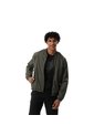 Chaqueta Rompevientos Tipo Boomber Hombre Trackout Verde de Totto