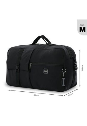 Tula De Viaje Spa Mediana Negra