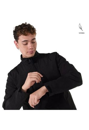 Chaqueta Rompevientos Para Hombre Oriolli Negra