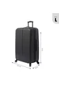 Maleta De Viaje Rocka Bodega 23Kg Negra Unisex Totto de Totto