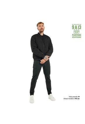Chaqueta Para Hombre Negra Vouvem