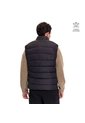 Chaqueta Acolchada Para Hombre Atlantida 2 En 1 Negra de Totto