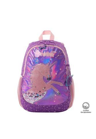 Morral Para Niña Unispace Mediano Morado Totto
