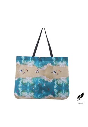 Shopping Bag Plegable Practibag Liviana Azul