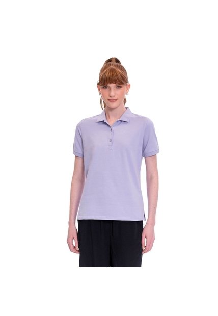 Camisa Polo Para Mujer Chechi Morada