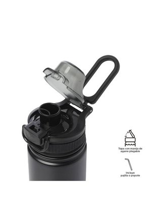 Botilito Térmico Jet 350 Ml Negro