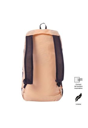 Morral Plegable Ligero Troker Mediano Durazno