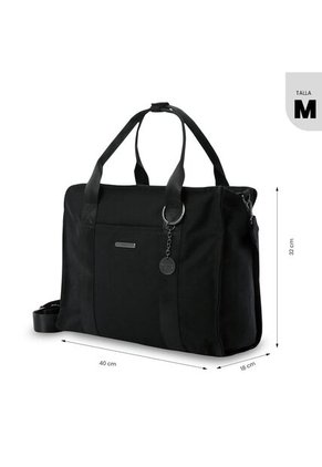 Bolso Para Mujer Tote-Bag Porta PC 15.4" Negro