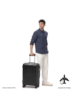 Maleta De Bodega 23 Kg Kaland Negro Unisex Totto