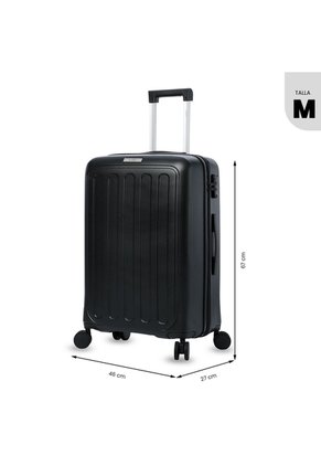 Maleta De Bodega 23 Kg Kaland Negro Unisex Totto