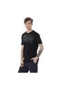 Camiseta Estampada Para Hombre Atena Manga Corta Negra de Totto