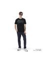 Camiseta Estampada Para Hombre Atena Manga Corta Negra de Totto
