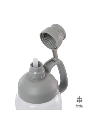 Botilito Plástico Greep 1800 Ml Gris