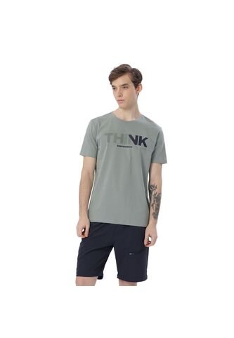 Camiseta Estampada Para Hombre Primen Verde Totto